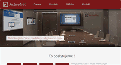 Desktop Screenshot of activenet.sk
